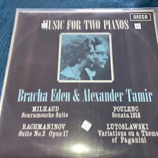 Music For Two Pianos, BRACHA EDEN & ALEXANDER TAMIR, Decca SXL 6158- x 281