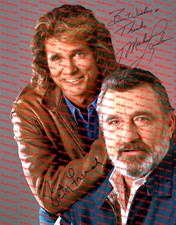 MICHAEL LANDON & VICTOR FRENCH