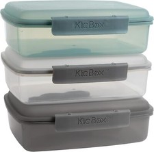3er Set Brotdose 1 L Lunch Box
