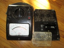 Metrix Multimeter Vielfachmessgerät alt Sammler Bastler sehr stark gebraucht