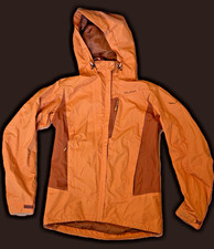 Salewa Clastic 2 Powertex Jacke Damen orange Outdoor Jacke Regenjacke Gr. 34 /XS