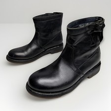 Dirk bikkembergs schwarz leder - dirk,