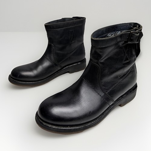 Dirk bikkembergs schwarz leder - bikkembergs,