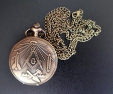 FREIMAURER TASCHENUHR ca. 50