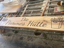 Holzschild, Gartenschild