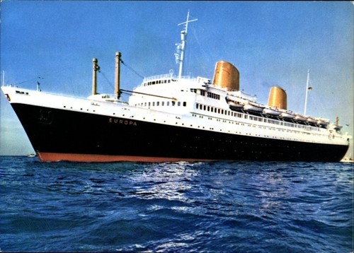 Dampfschiff europa - ms,
