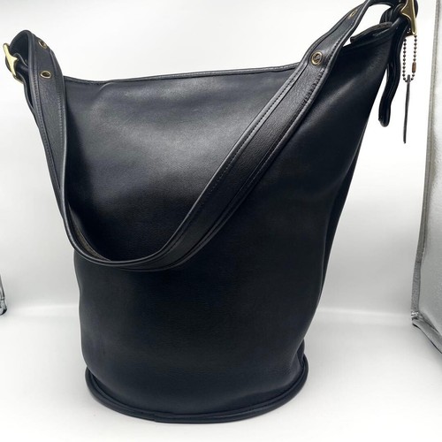 Coach vintage schwarz leder - coach,