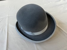 Hutmacher Melone grauer Filz