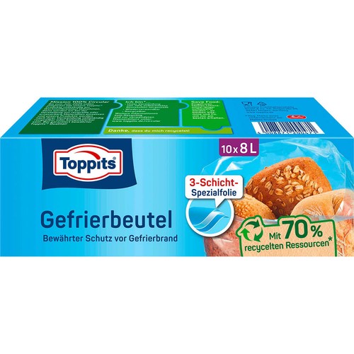 Toppits gefrierbeutel l - toppits,