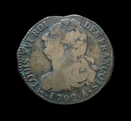 Louis xvi sols 1792 a - xvi,, 2