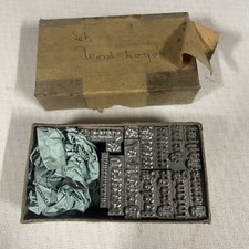 Set Wort Logos Blei Schriftart