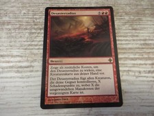1x Disaster Radius - Rise of the Eldrazi - NM/EX - German - OOP MTG