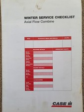 CASE/IH AXIAL FLOW COMBINE