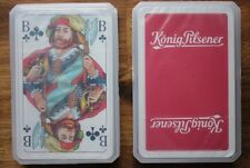 König Pilsener Skatspiel originalverpackt aus Gastro - Auflösung