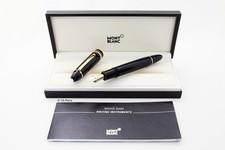 Montblanc Meisterstück 149 Kolbenfüller Füllfederhalter 18K F Goldfeder Box