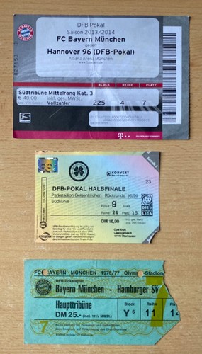 Alte tickets dfb - alte,
