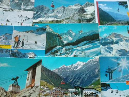 Lot sammlung 100 sessellift - 100, ak