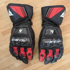 Dainese Druid 4 Motorradhandschuhe Herren (schwarz/rot/weiß) Gr: XXL