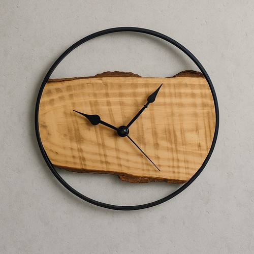 Holzwanduhr - cm,
