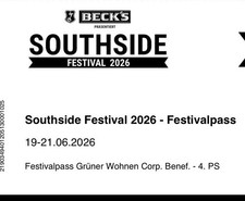 Southside Festivalpass Grüner