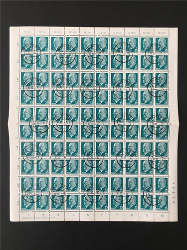 Ddr ulbricht 1689 bogen - 1689, y