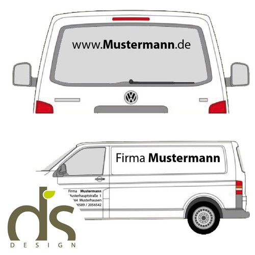 Xxl kfz beschriftung - xxl, 6-teilig