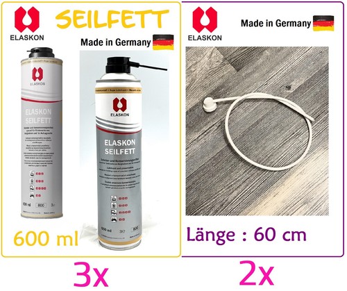 Elaskon seilfett 600ml - 3x,