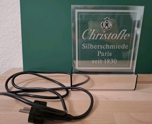 Christofle neon werbelampe - christofle,