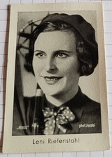 Schauspielerin LENI RIEFENSTAHL | Film-Foto - Sammelbild / Trading Card #8269