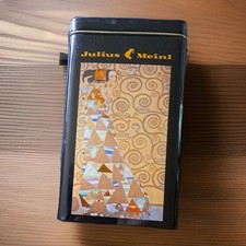  Meinl Kaffeedose Jubiläum Klimt guter Zustand Bügelverschluss vintage rar