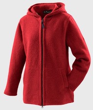 Mufflon Mia Damen Wolljacke Rot Vulkan Gr. XL NEU