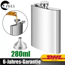 280ml Flachmann Edelstahl