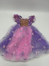 Kosplay Mädchen Rapunzel Prinzessinnenkleid/Abendkleid mit Zubehör/Gr.110