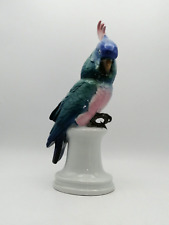 Ens Porzellan Vogel Kakadu 29 cm hoch Thüringen Karl Ens Volkstedt Figur