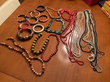 Modeschmuck Konvolut Holz Plastik