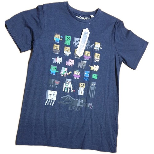 Minecraft shirt dunkelgrau - t-shirt,
