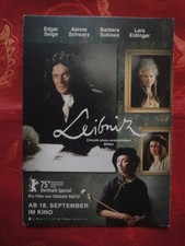 LEIBNITZ EDGAR SELGE LARS EIDINGER  RARES  DEUTSCHER  FILM KARTEN SET  !!