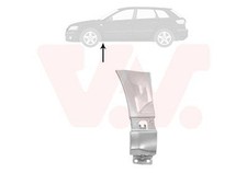 VAN WEZEL 0332155 Kotflügel Vorne Links für AUDI A3 Sportback (8PA)