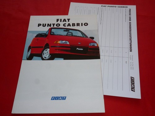Fiat punto cabrio - cabrio, s