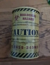 Biohazard Blech Fass 8cm.