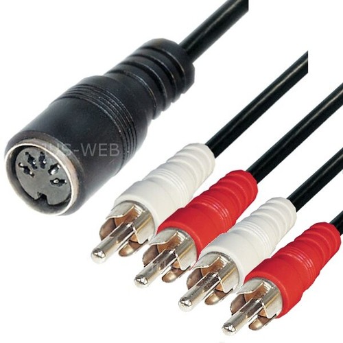 Audio kabel 5pol - kabel,