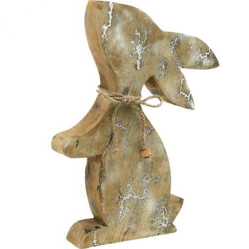 Holzhase frühling osterhase - holzhase,