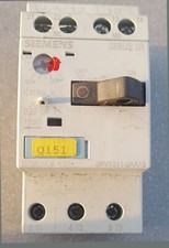 Leistungsschalter/Motorschutzschalter  Siemens 3RV1011-0AA10    0,11A-0,16A