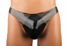 Latex Herren Slip, Tanga