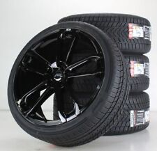 VW Touareg II 7P & Audi Q7 Winterräder 22 Zoll Felgen ABT 1001 Alufelgen schwarz