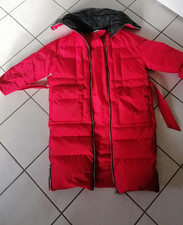 Mantel + rot + S / M + Wintermantel + Steppmantel + warm 