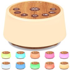 Soundmaschine, Nachtlicht, White Noise, Beruhigende Geräusche, Timer, Schlafh...