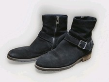 Belstaff England Wildleder Stiefel Herren gr 45 Trailmaster Schuhe Made in Italy