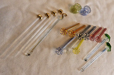 Alte Mini Vasen Glas