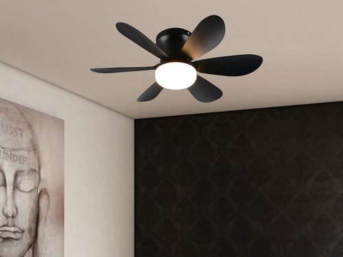 Led deckenventilator mit licht - mit,